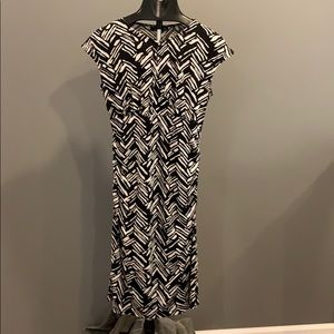 Black and White Dress